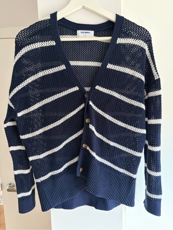 Old Navy Sweaters - Striped knit cardigan